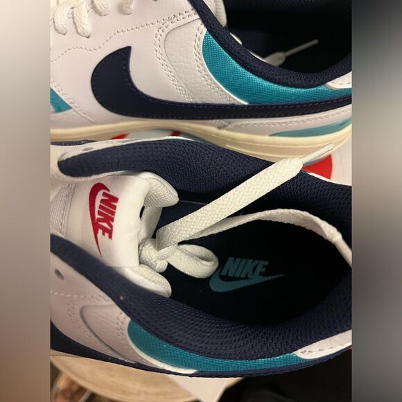 Nike Gamma Air Force Dusty Cactus Trainers White/Blue/Turquoise New in box - Picture 12 of 13